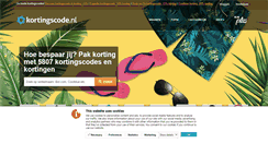 Desktop Screenshot of kortingscode.nl